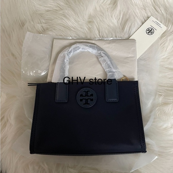 Tory Burch Handbags - Tory Burch Ella Nylon Mini Tote Crossbody Bag Purse NWT